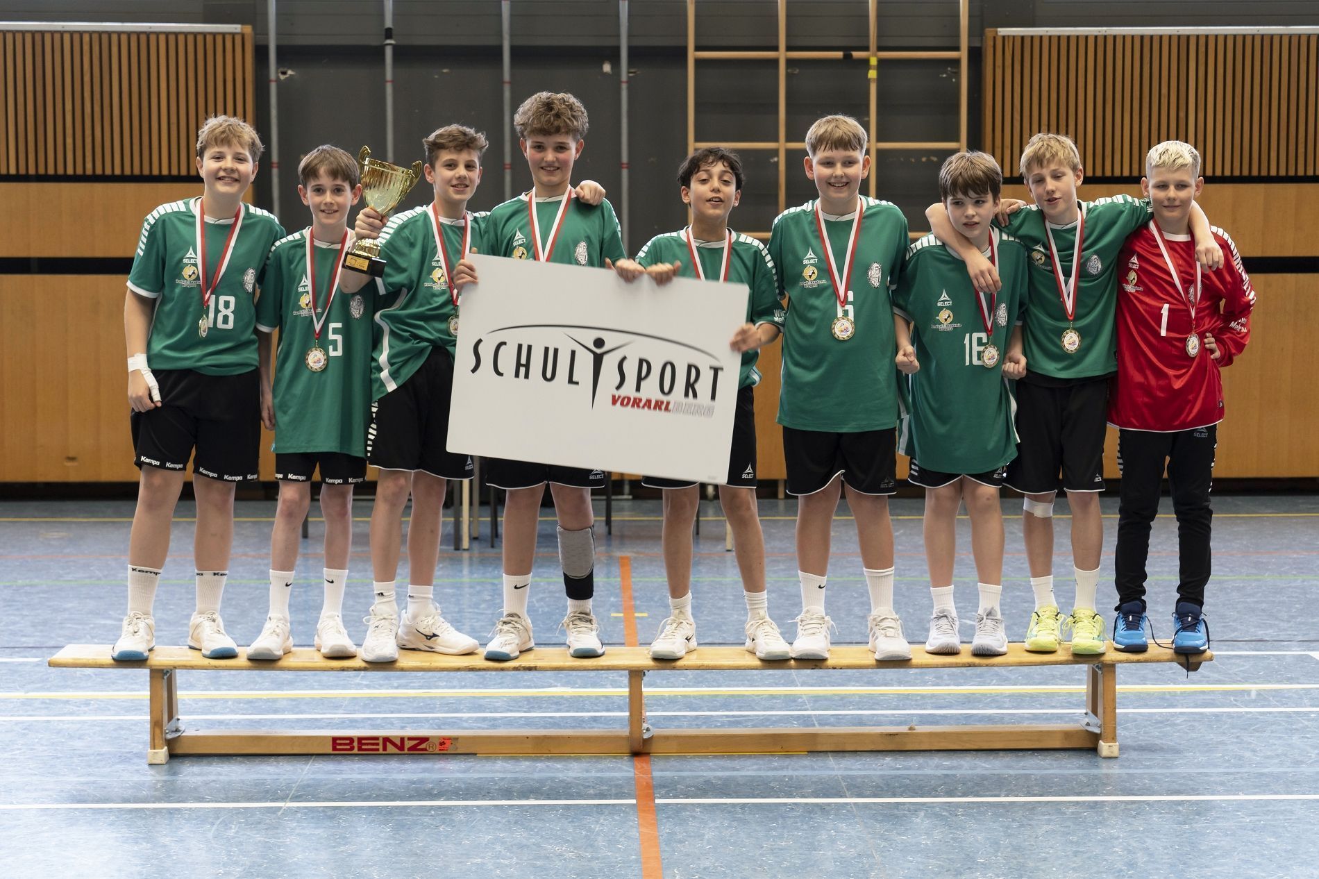 PG Mehrerau wurde Knaben clubless Erster.