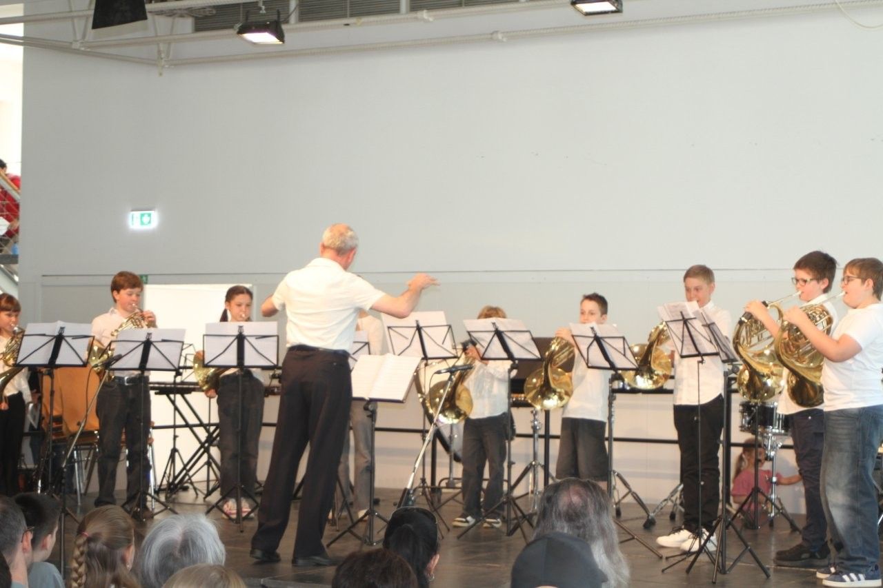 Young Horns bot Vielfalt in den Musikstücken. 