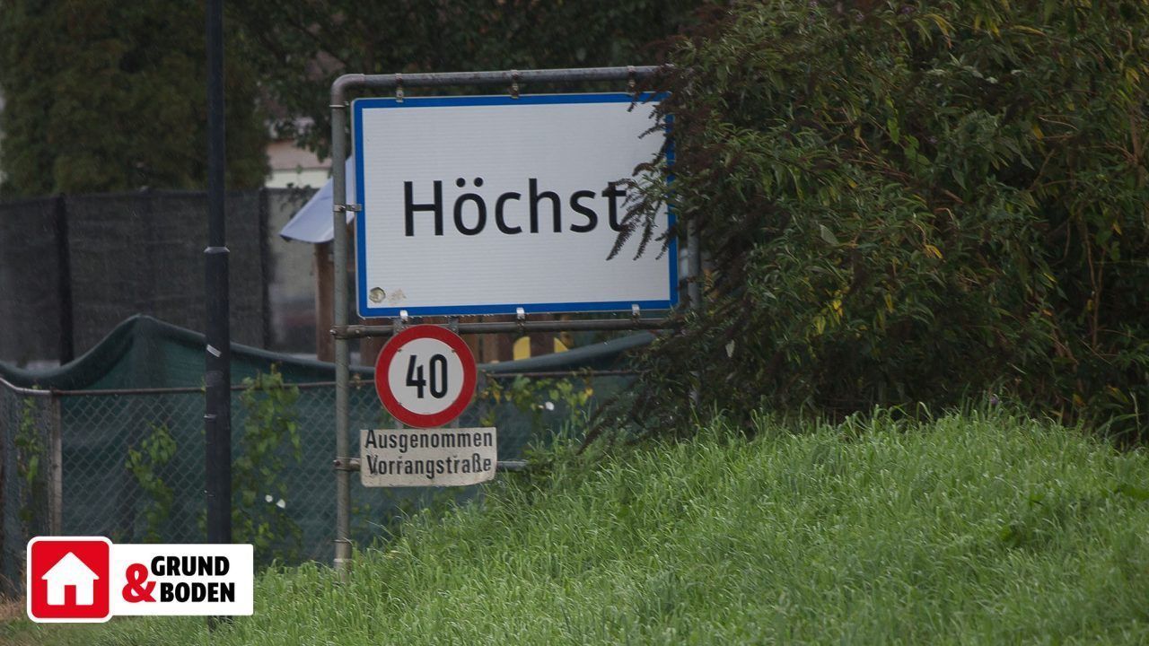 Wo ein Grundstück in Höchst um 514.000 Euro verkauft wurde