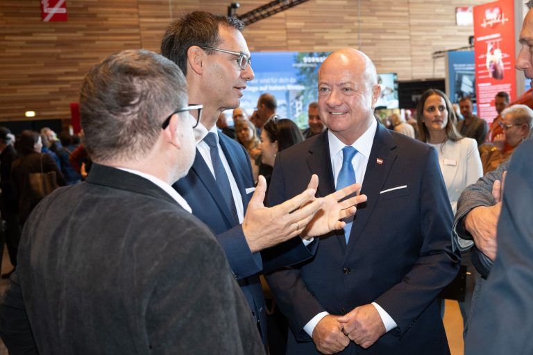 Prominenter Schau!-Platz bei der Messe Dornbirn