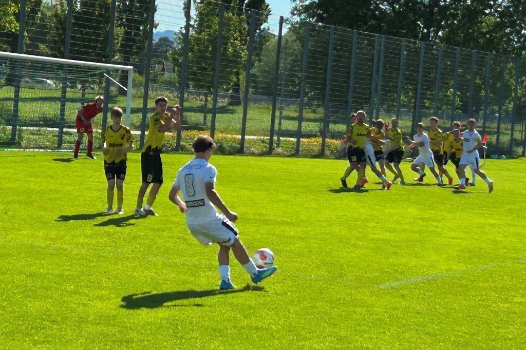 Die SW Bregenz-Kicker hatten gegen den FC Höchst 1b keine Mühe.