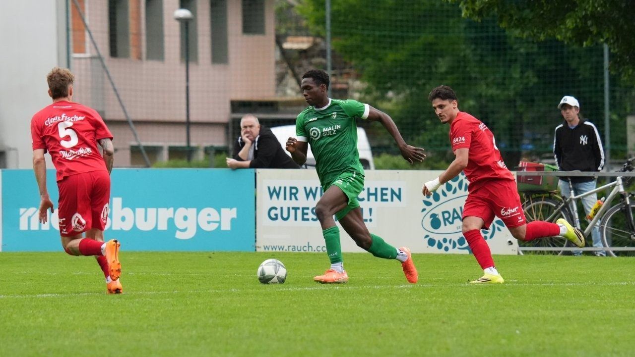 Ramon Jimoh war auch in der Offensive präsent. 