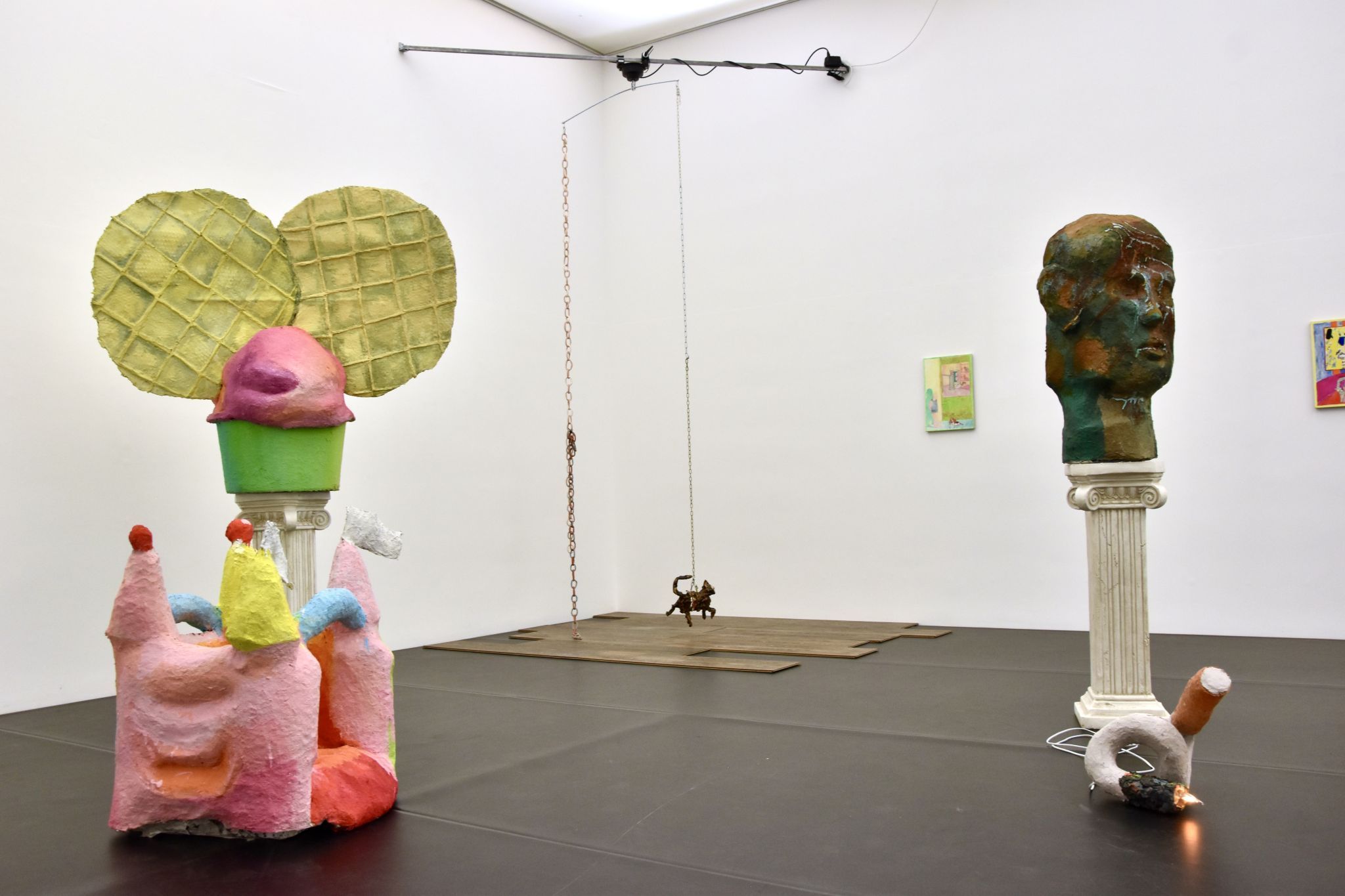 Werke von Kristina Schmidt im Kunstraum Remise in Bludenz