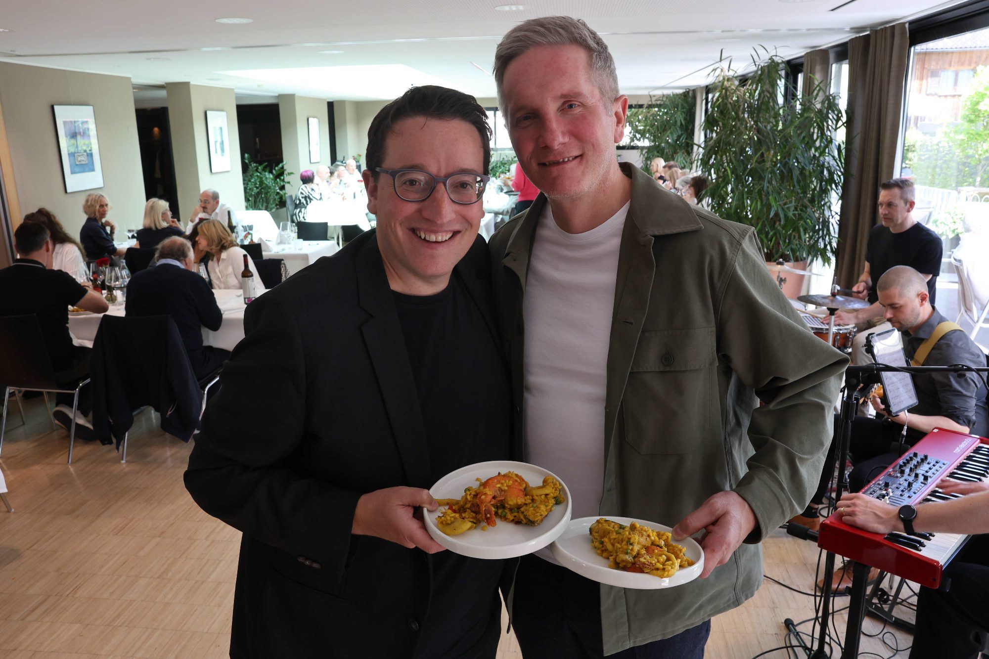 Urs Treuthart (occursus, data:room) und Jürg Putzi.