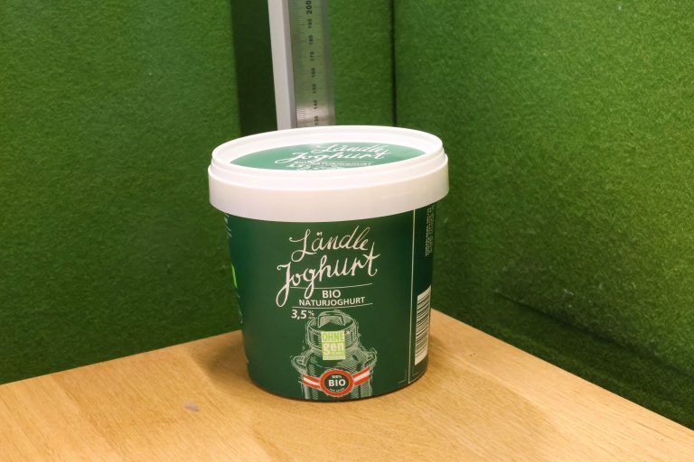 Becher statt Kübel: Änderungen bei beliebtem Ländle-Joghurt ab Juli