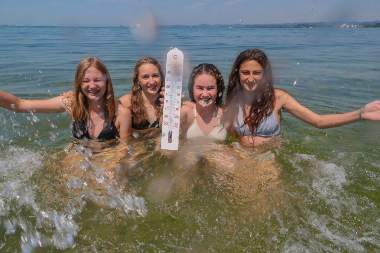 Außergewöhnlich warm: Bodensee knackt Temperaturrekord