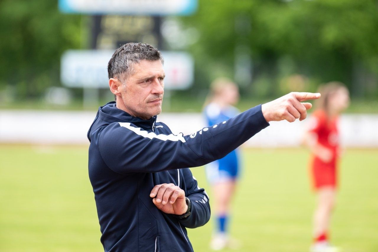 SPG Leiblachtal Trainer Zoki Martinovic. 