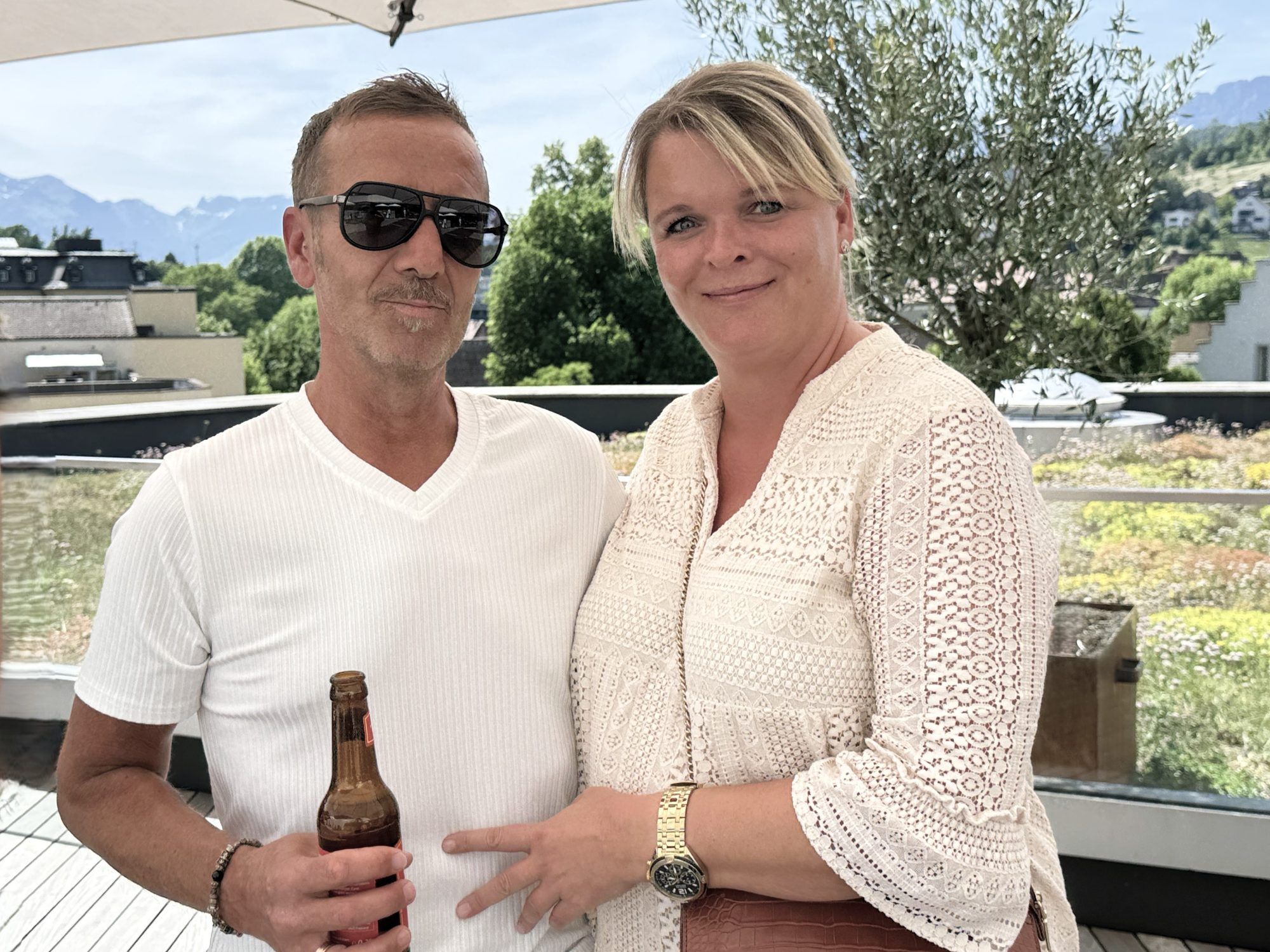 Tanzbegeistert: Bernd und Angelika Lercher.