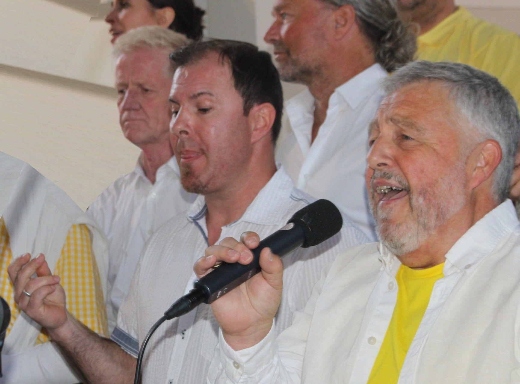 In Broken war Diemar Plankensteiner (re.) Solist, sein Kollege Martin Peter sang in Khubajah ein Solo.