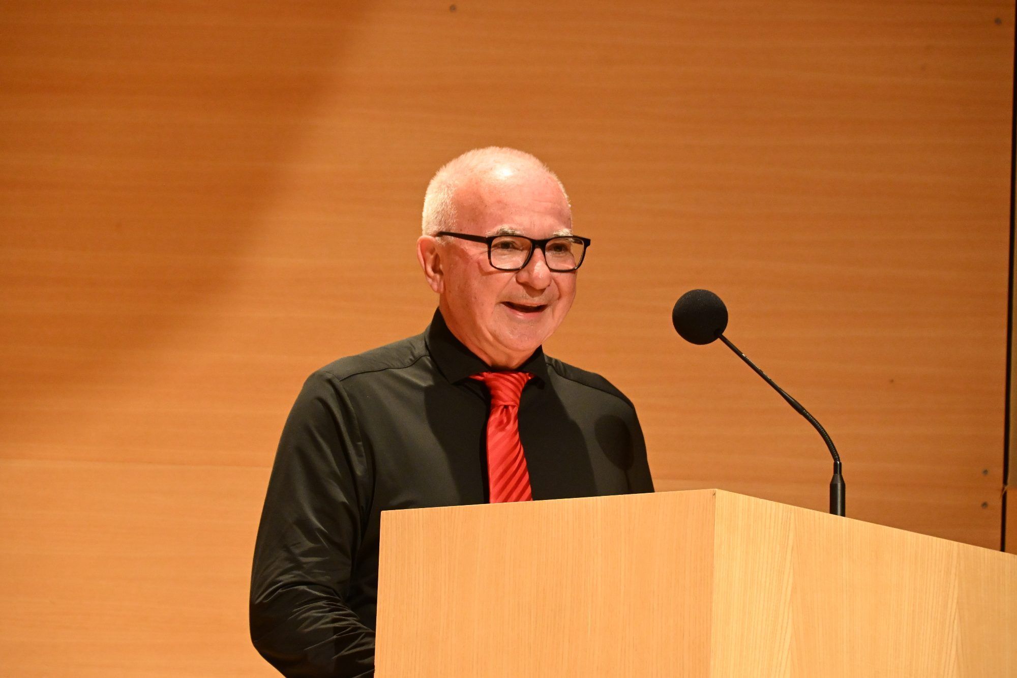 Obmann Ambros Hiller begrüßte die Zuhörer