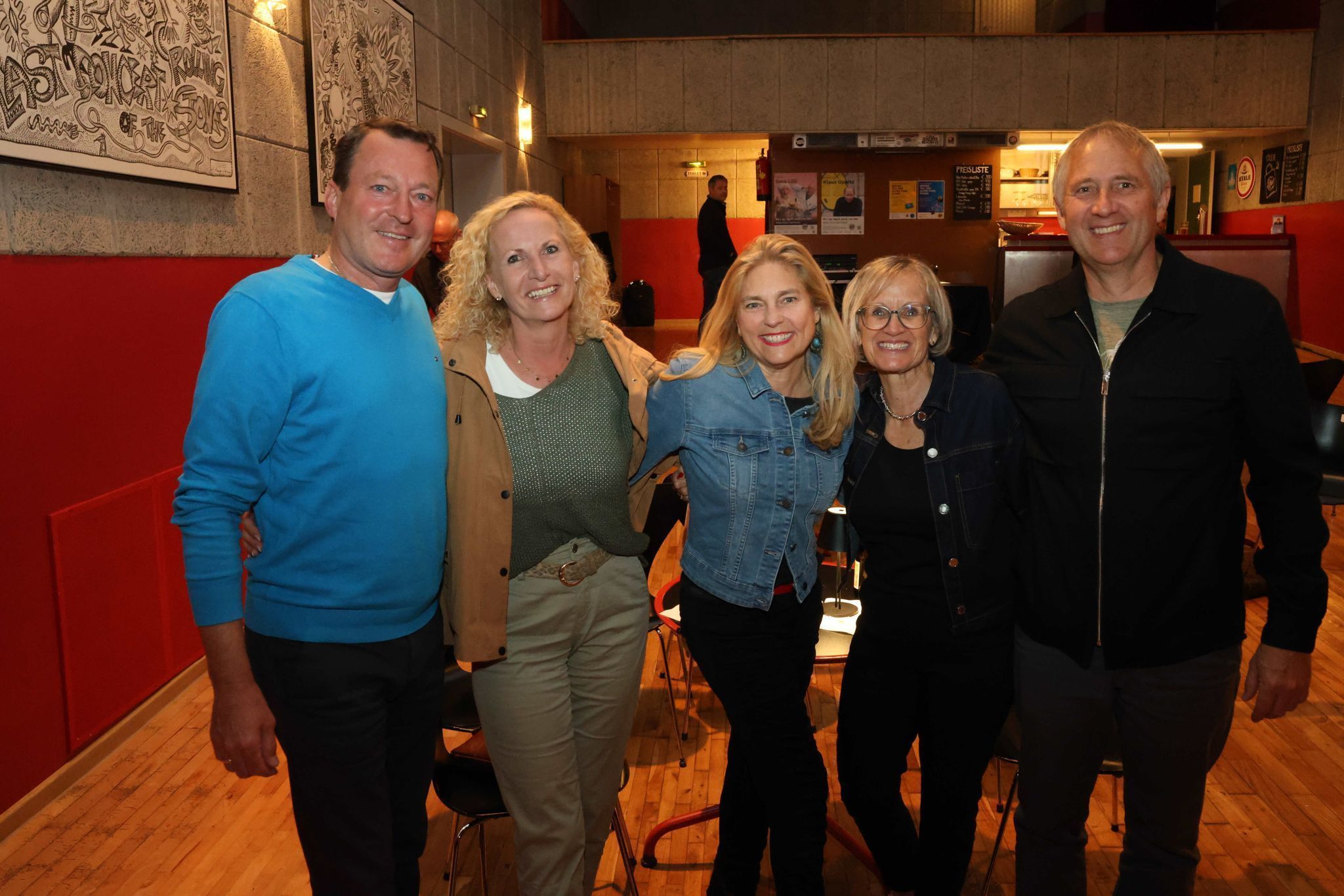 Rainer, Birgit, Barbara, Sandra und Bertold.
