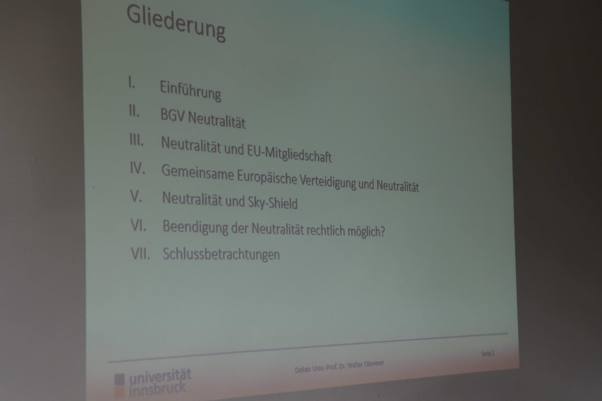 Rumpfneutralität oder gar keine mehr?