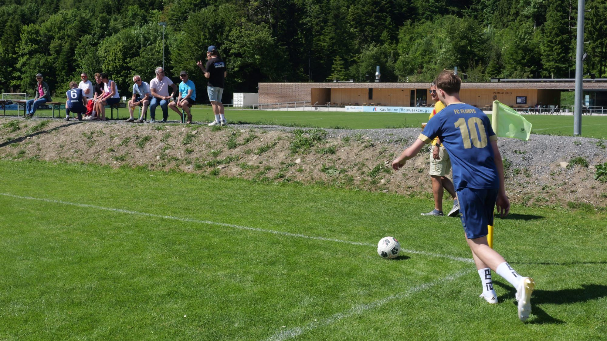 Der FC Florys erkämpfte sich im Hobbyfußballturnier zahlreiche Eckbälle.