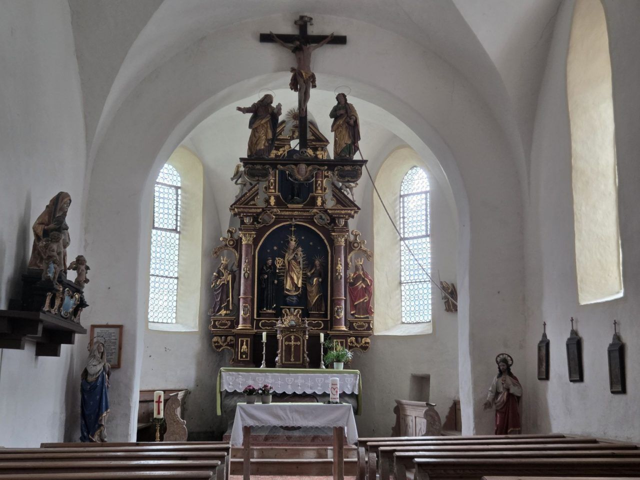 Sakrales Schmuckstück am Eingang ins Klostertal