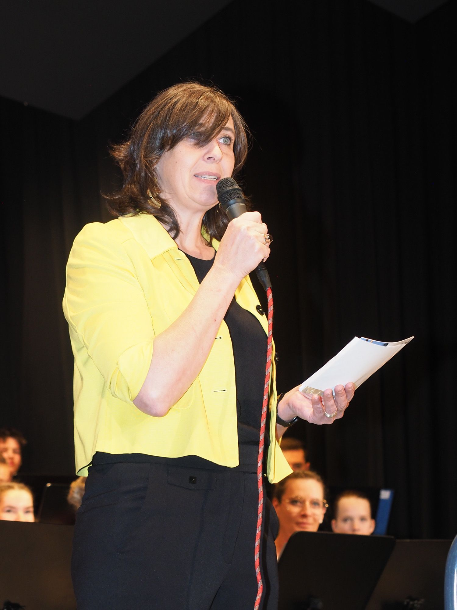 Ehrenmitglied und Moderatorin Petra Mathis-Matt