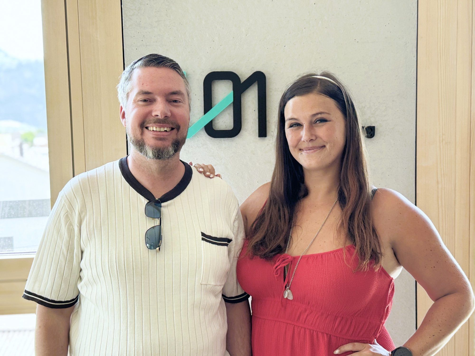 Unter den Gästen: Vincent Ribbers (Demako) und Stefanie Fuchs-Schneider (Future Fox).