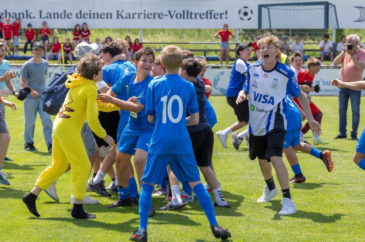 Jubelszenen.