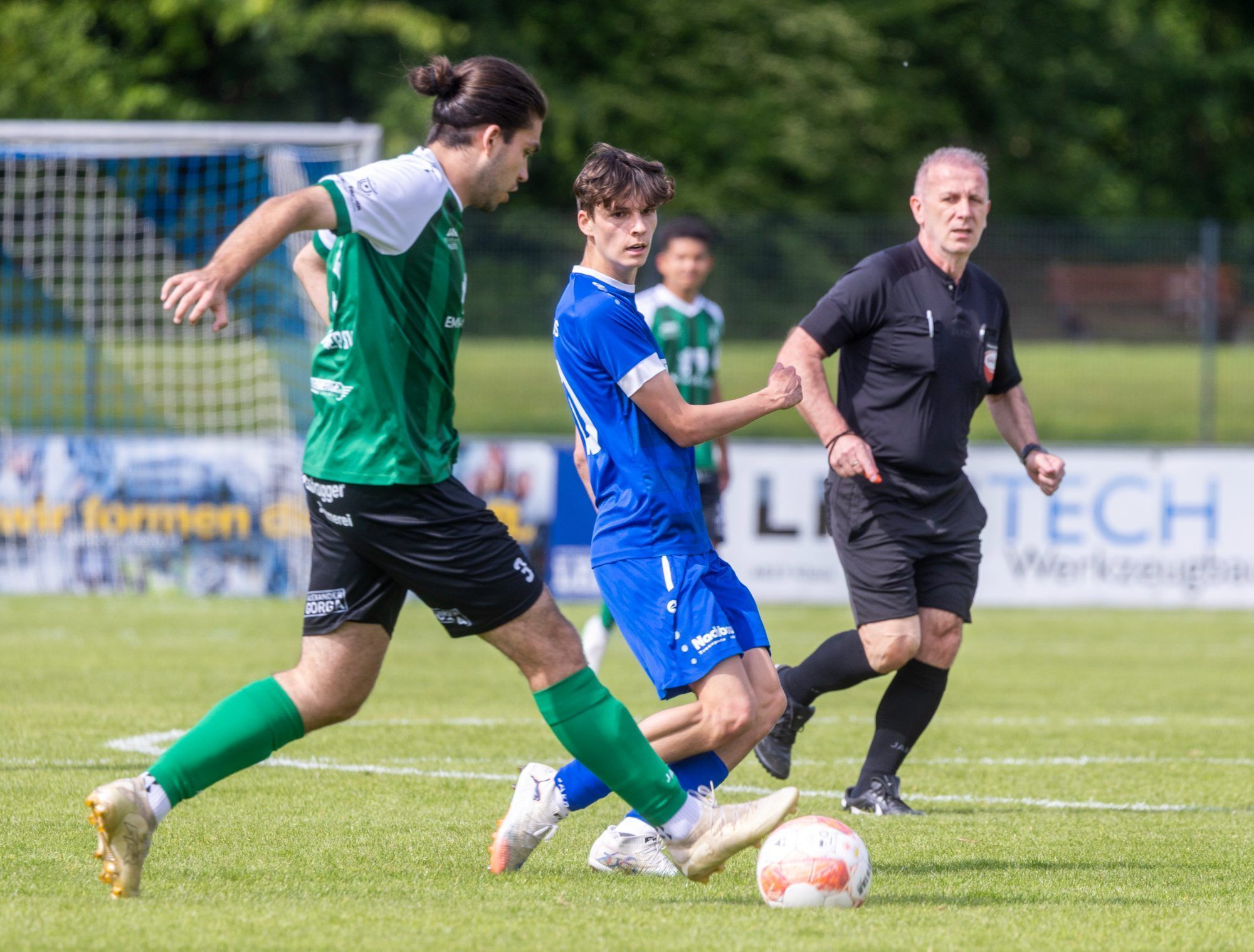 Blago Pranjic besorgte den klaren Endstand für den Dornbirner SV in Röthis. VN-PAULITSCH