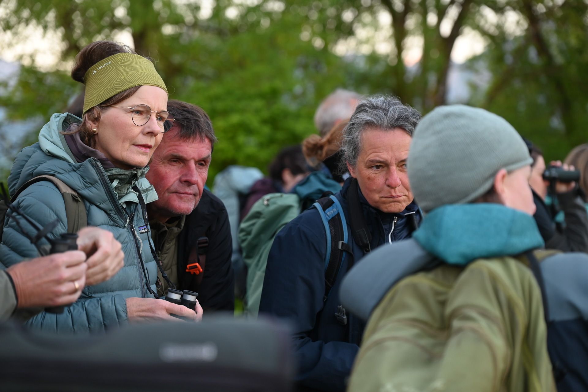 Interessiert verfolgten die Teilnehmen die Erklärungen von Vogelexpertin Johanna Kronberger.