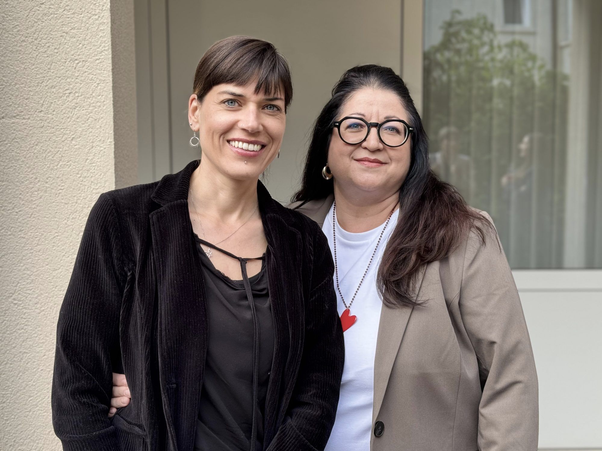 Olivia Mair (Gemeinde Nenzing) und Andrea Butterweck (Feuerfrauen Vorarlberg).
