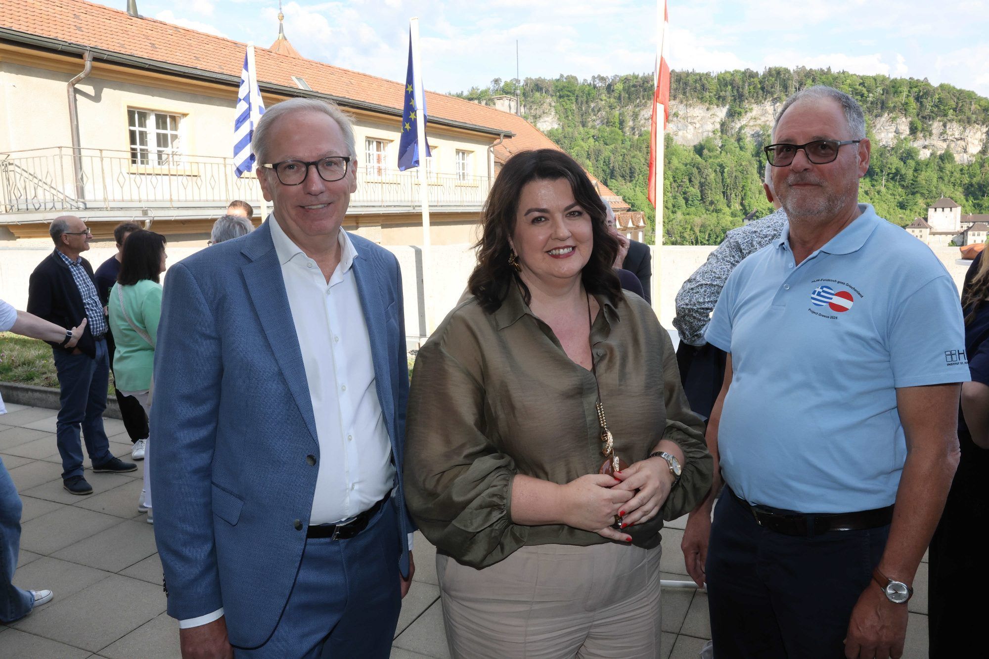 Dietbert Timmerer, Nicole Wolf-Vöhl und Helmut Madlener.
