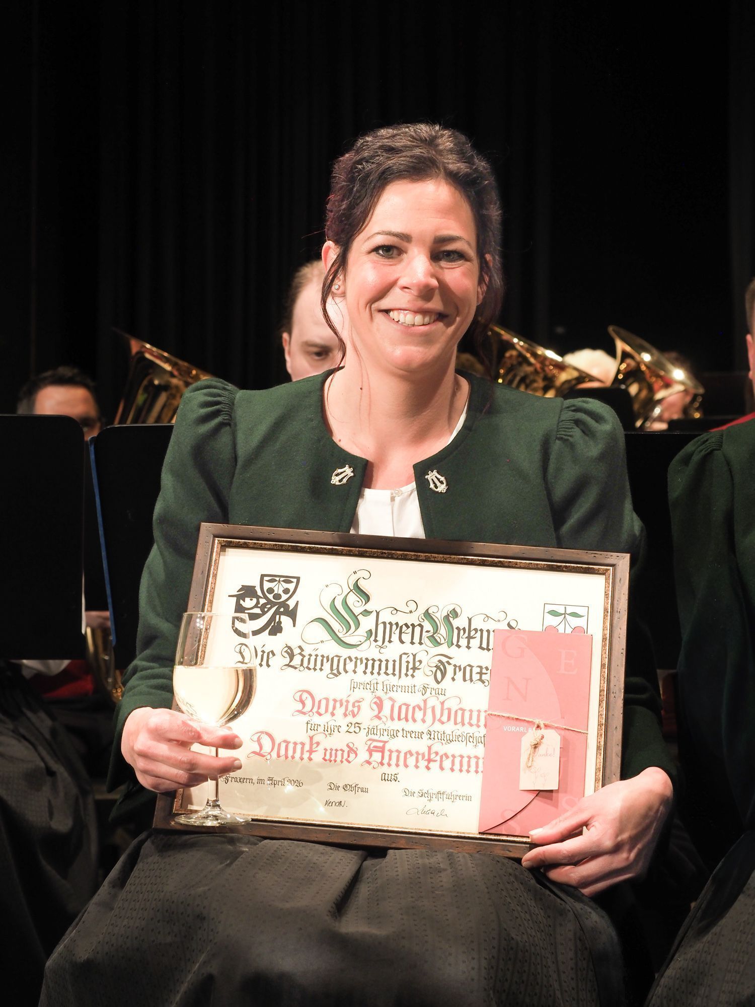 Doris Mittelberger, 25 Jahre aktives Mitglied