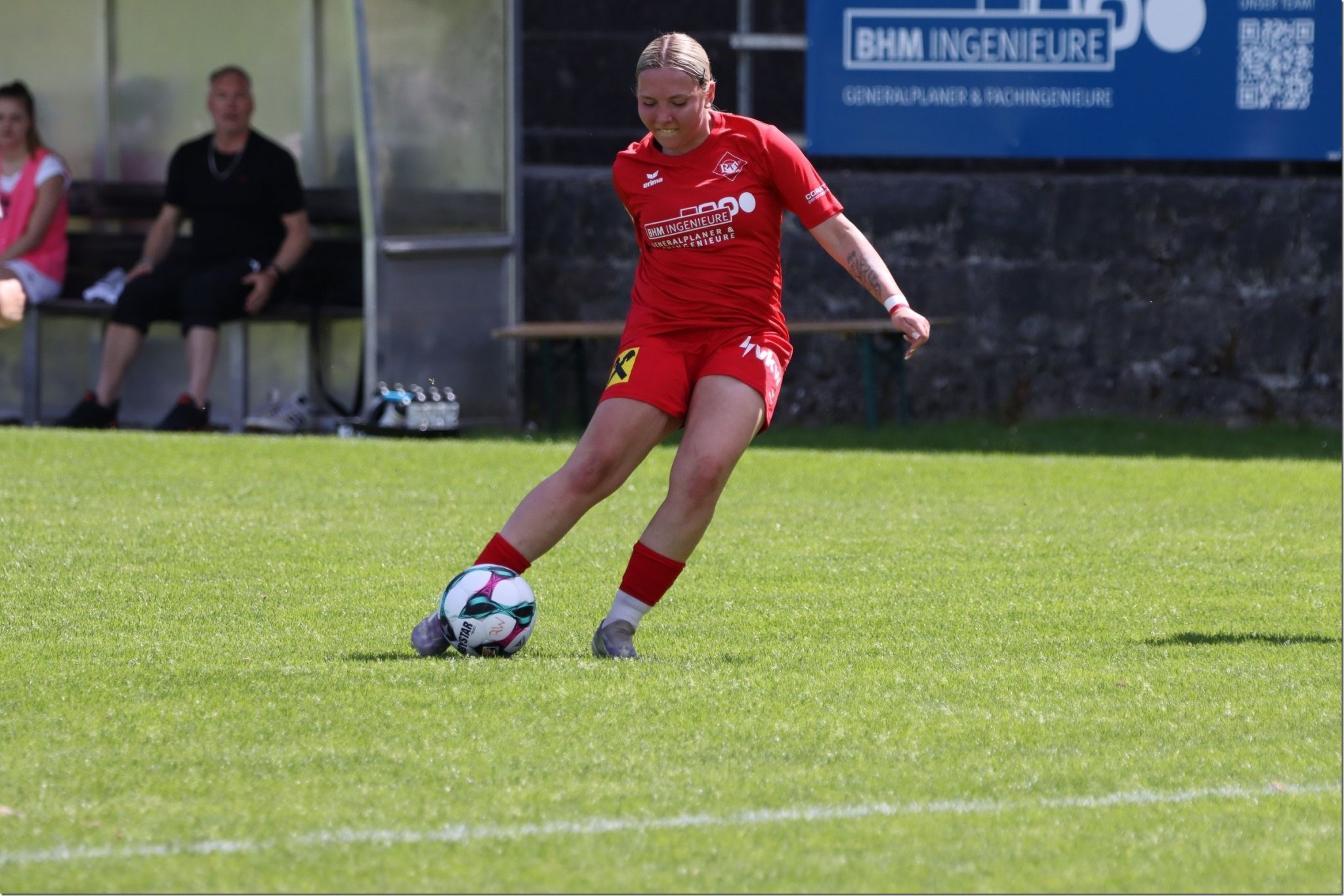 Emily Bischof-Fuchs agierte im Mittelfeld. 
