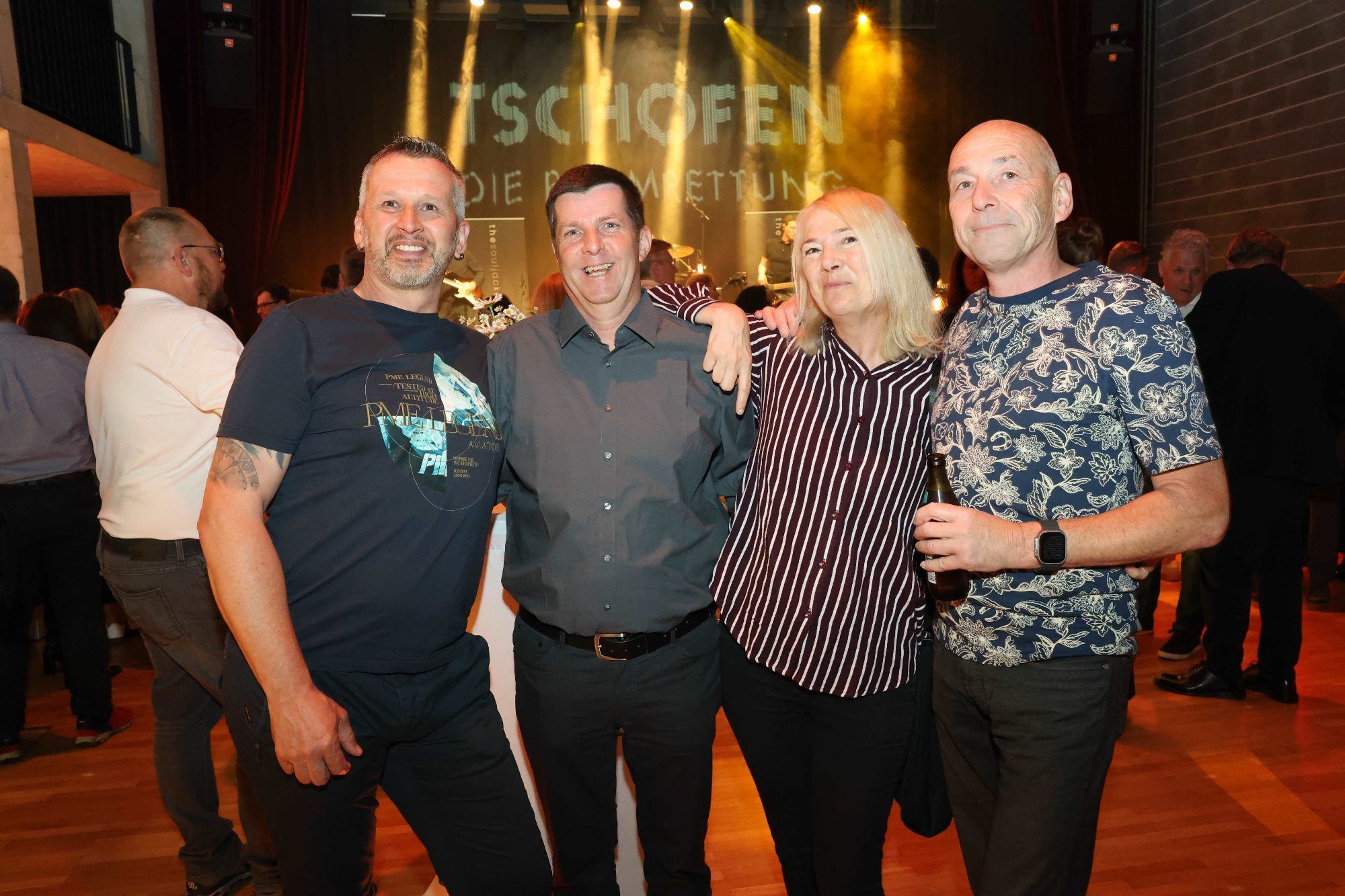Gabriel Nesler, Peter Vith, Joana Sablat und Silvio Kleindienst.