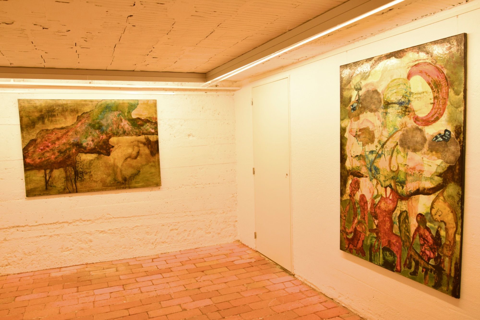 Die Kunstwerke von Eva Hörschläger sind bis 28. Juni 2026 in der MAP Kellergalerie in Schruns ausgestellt.