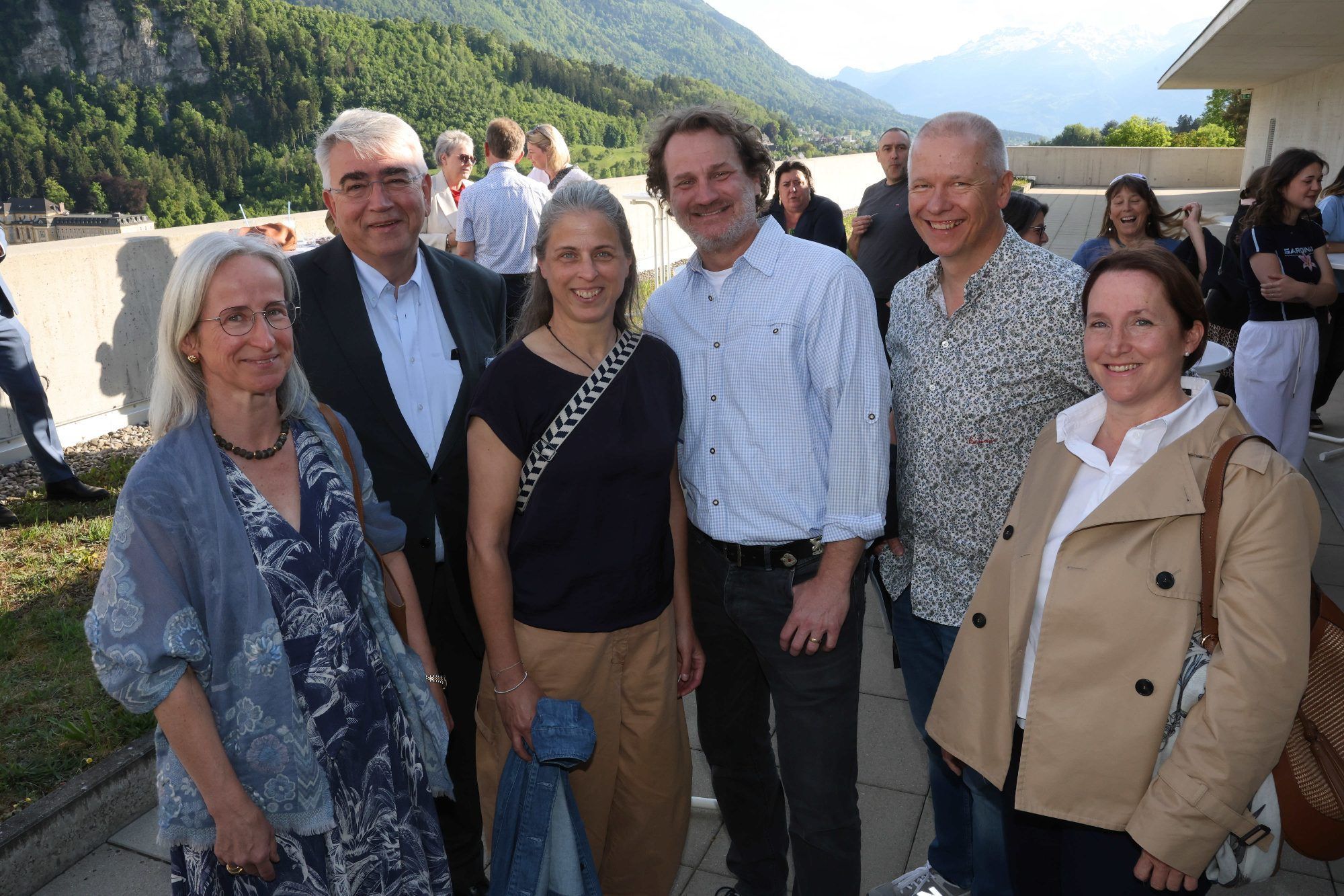 Anita und Donat Marxer, Eva und Patrick Inssna, Adnreas und Martina Koweindl.