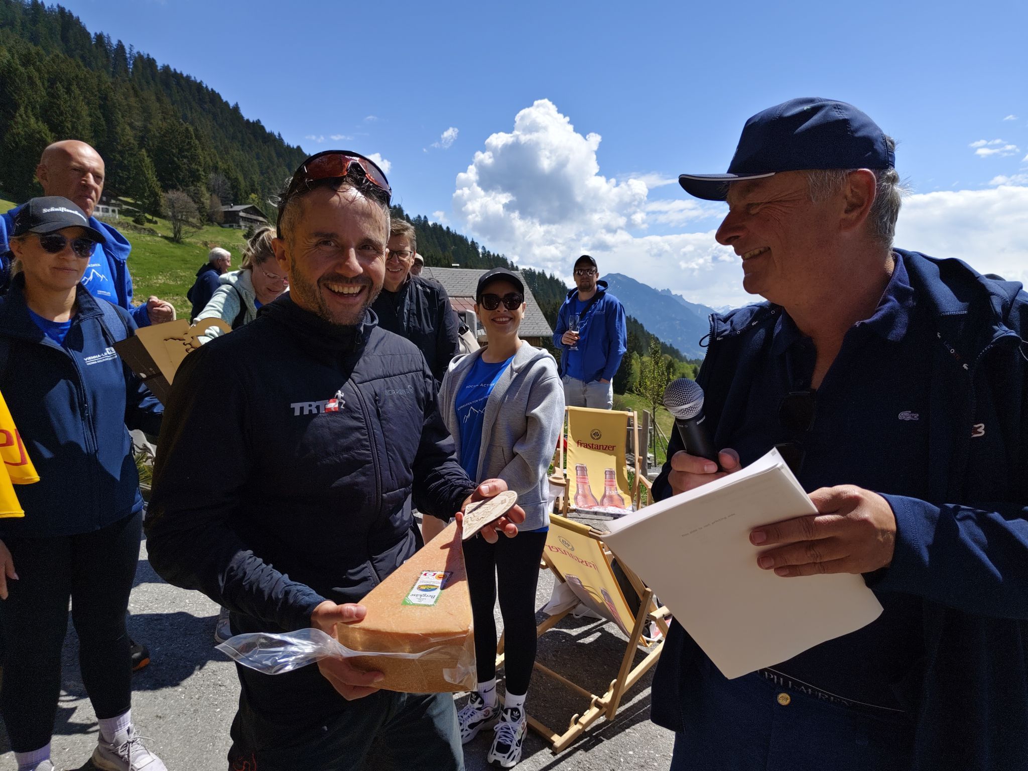 Amdreas Gehrer lief in 28:15 Minuten ins Ziel und freute sich über den tollen Gewinn.