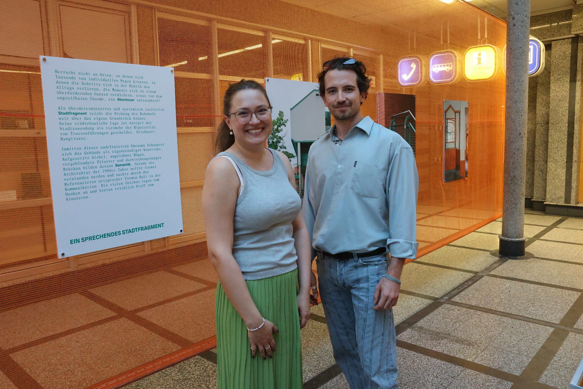 Architekten Magdalena Kirchmair-Hagen und Fabio Brun (