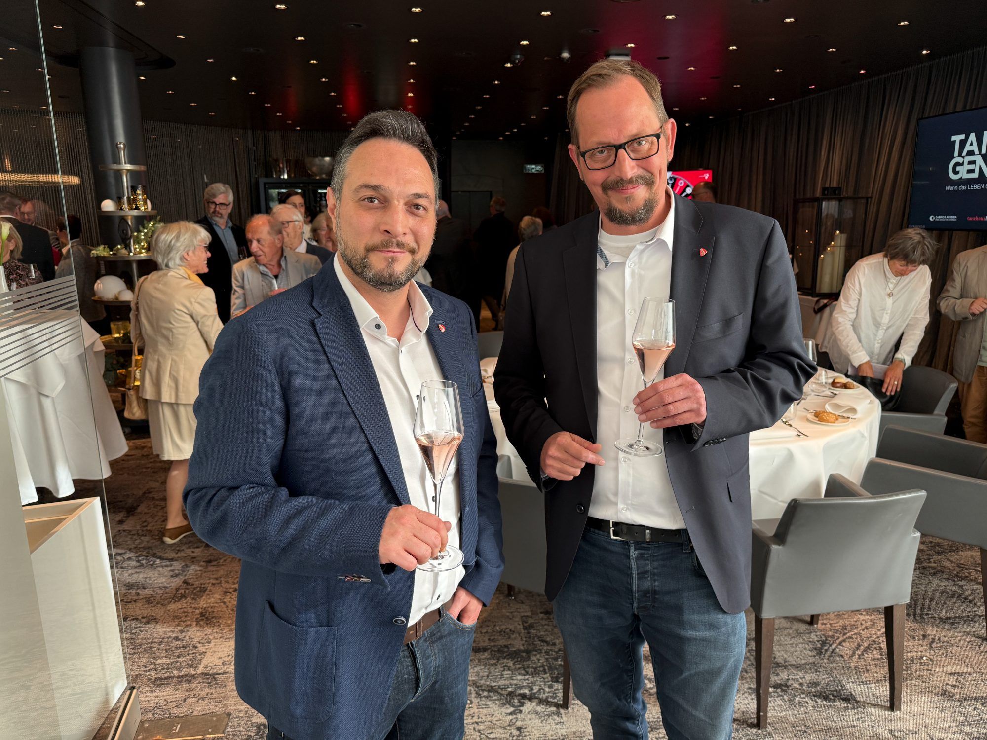 Kurt Amann und Michael Benke von Transgourmet
