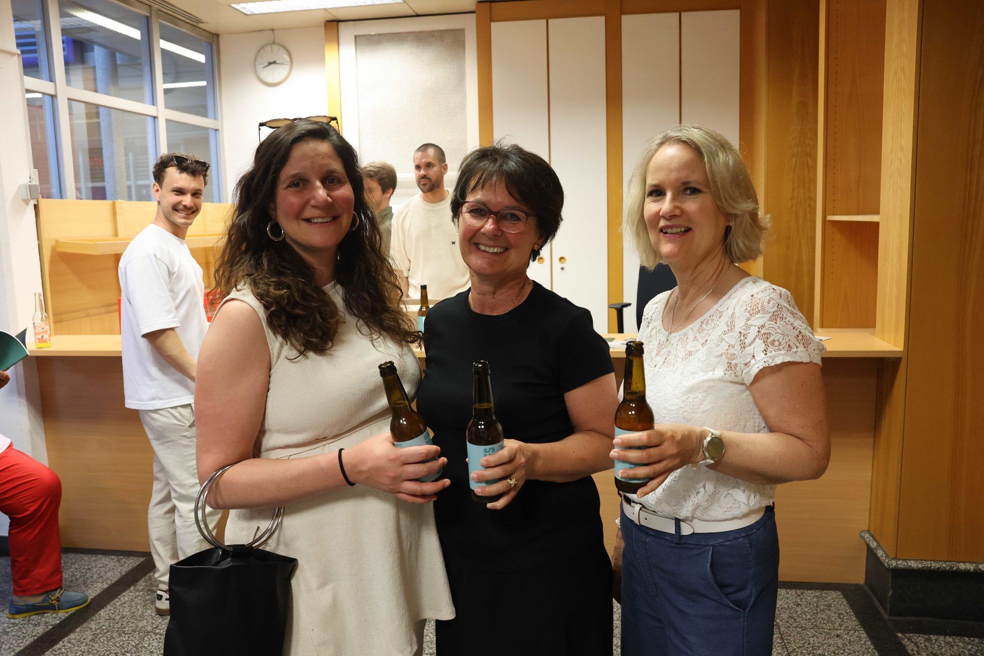 Charline Dayer, Liliane Högger und Irene Bernet.
