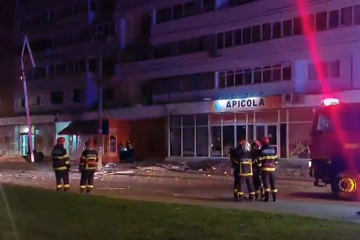 Russische Drohne traf Hochhaus in Rumänien