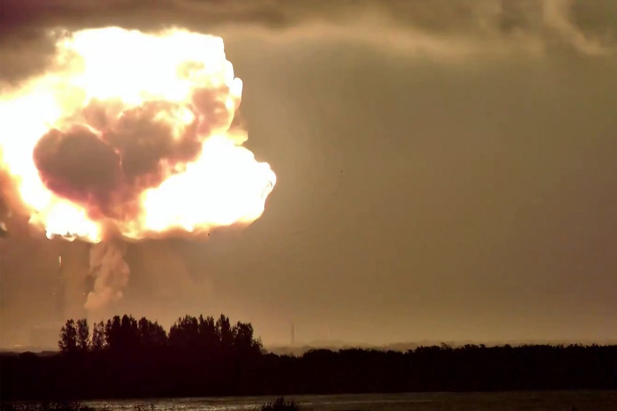 Blue-Origin-Rakete bei Test explodiert