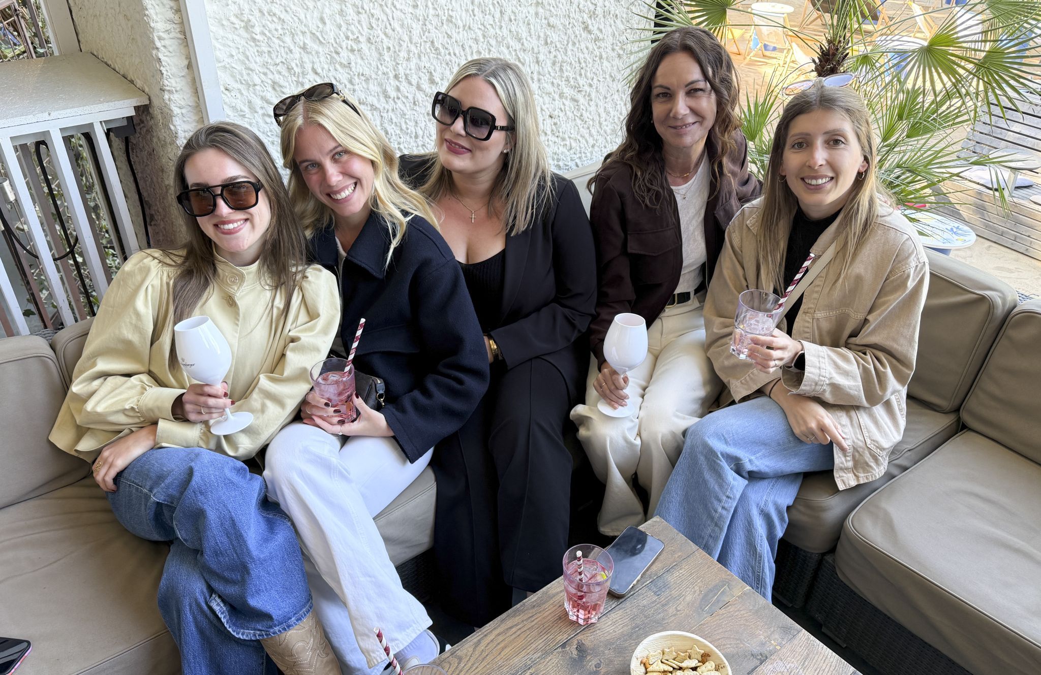 Ladies-Runde bei bester Laune