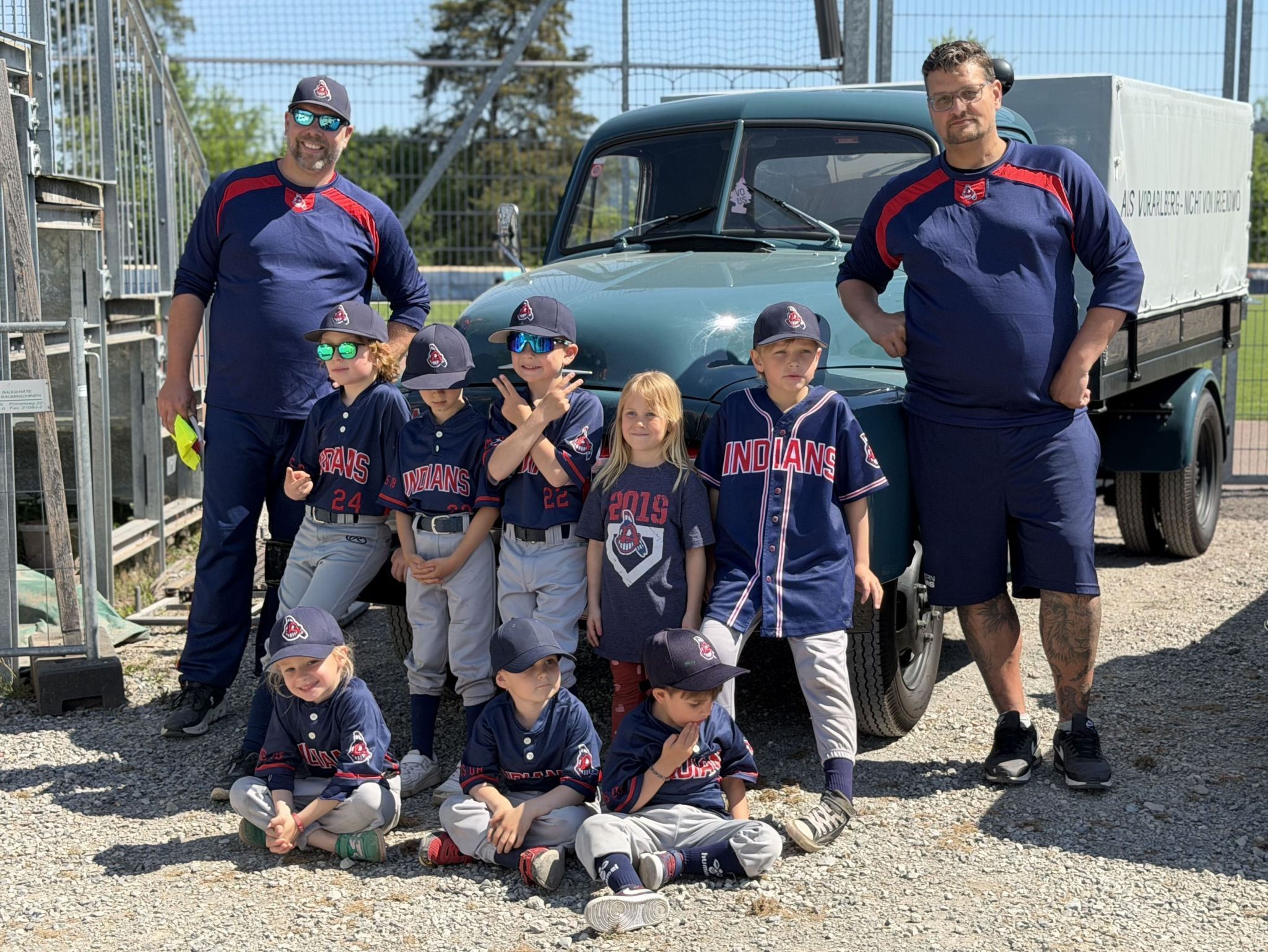 Für die kleinsten Baseballer war die Parade ein ganz besonderes Erlebnis. 