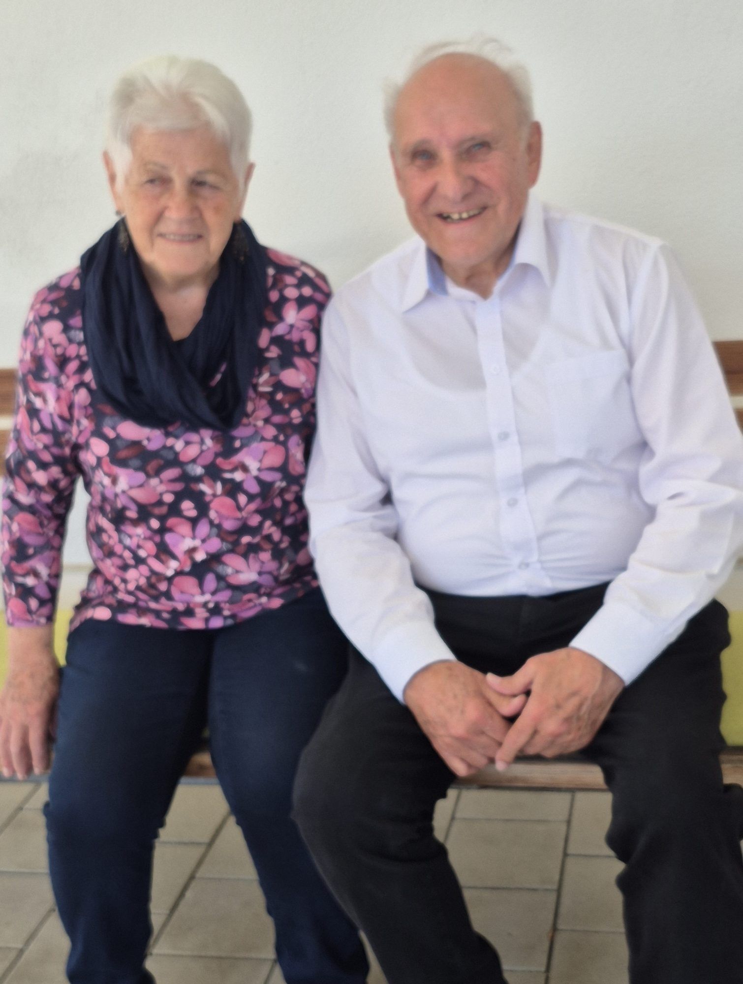 Mit seiner Partnerin Edith genießt Arno Blum das Leben – und die Musik. JH 