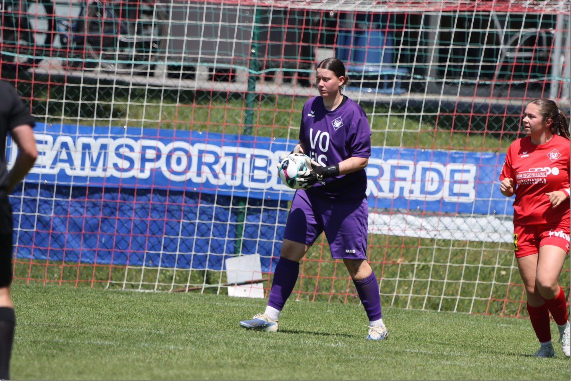 Lorena Bodemann erhielt ein Gegentor.