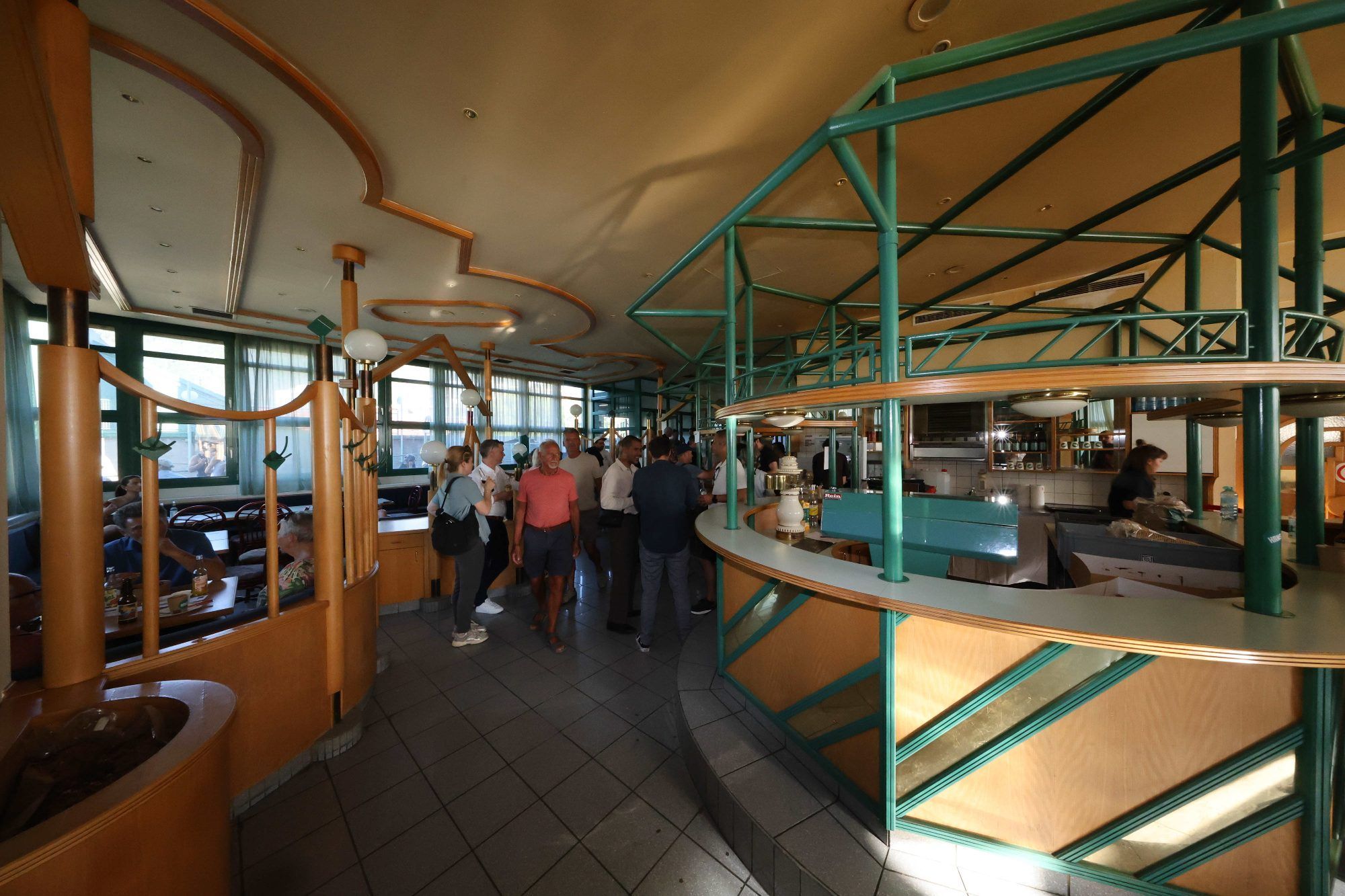 Das frühere Bahnhofrestaurant
