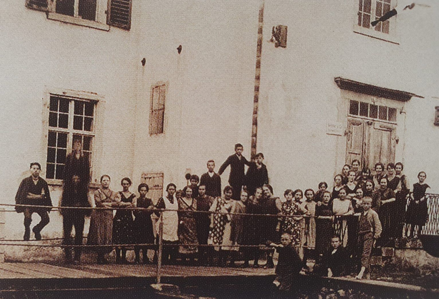 Obere Spinnerei 1925. Foto Gemeindarchiv Nenzing