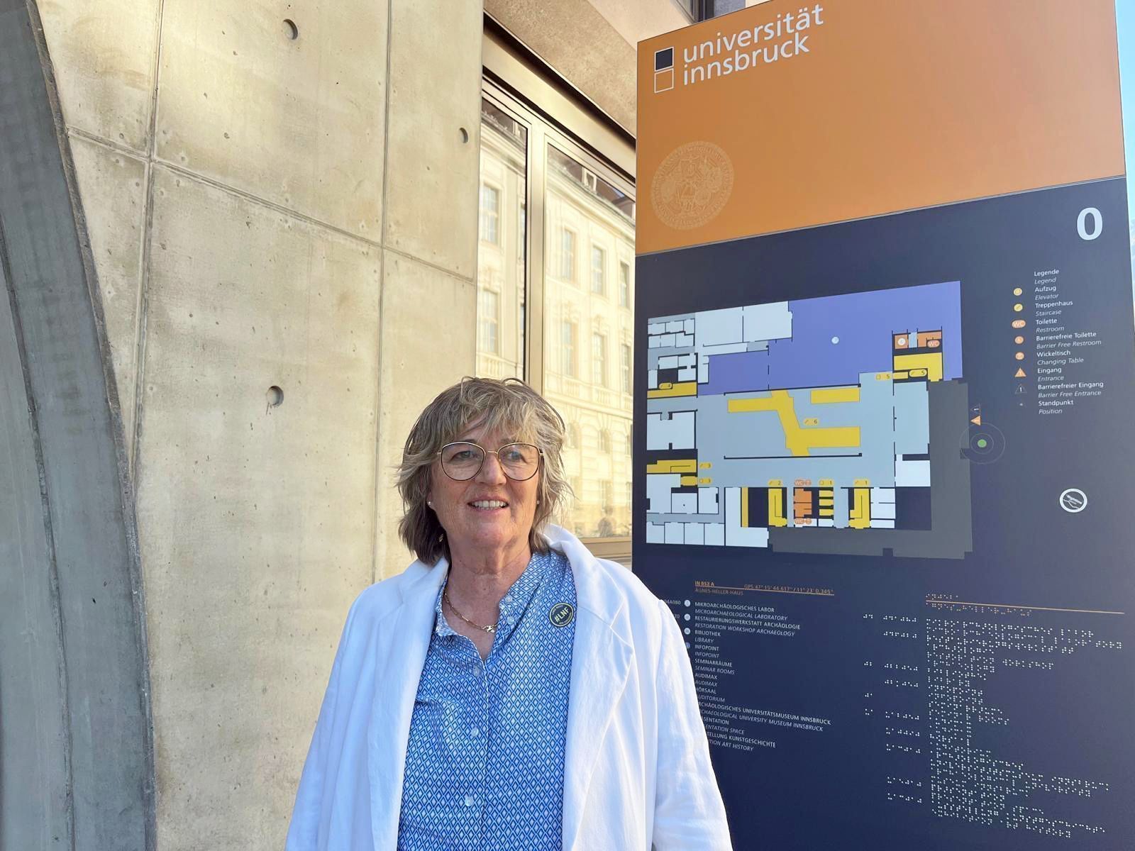 Dreimal pro Woche pendelt die Dornbirnerin für ihr Archäologiestudium nach Innsbruck.