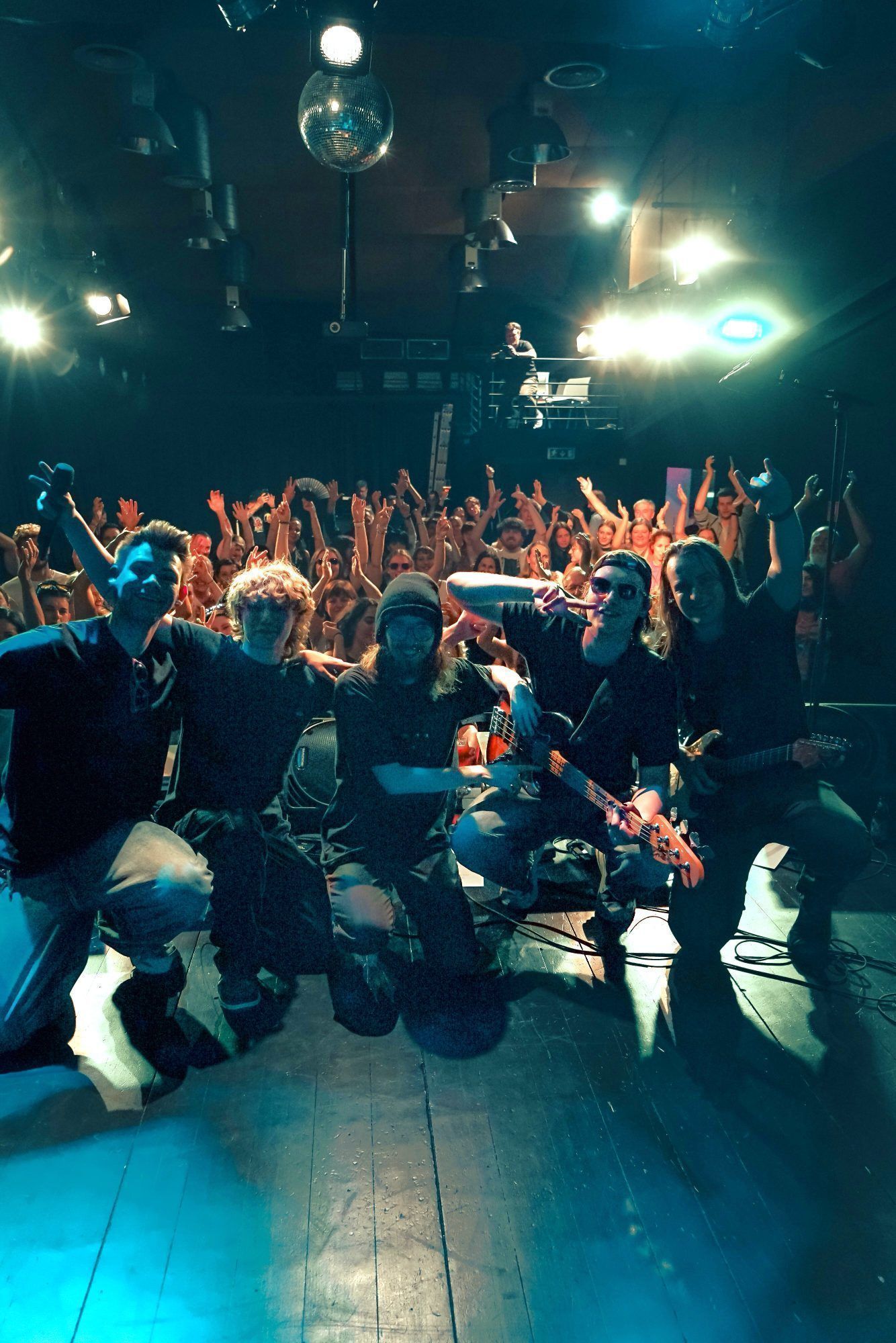 Die Nachwuchsbands sorgten beim Charity-Festival im TiK für Begeisterung.