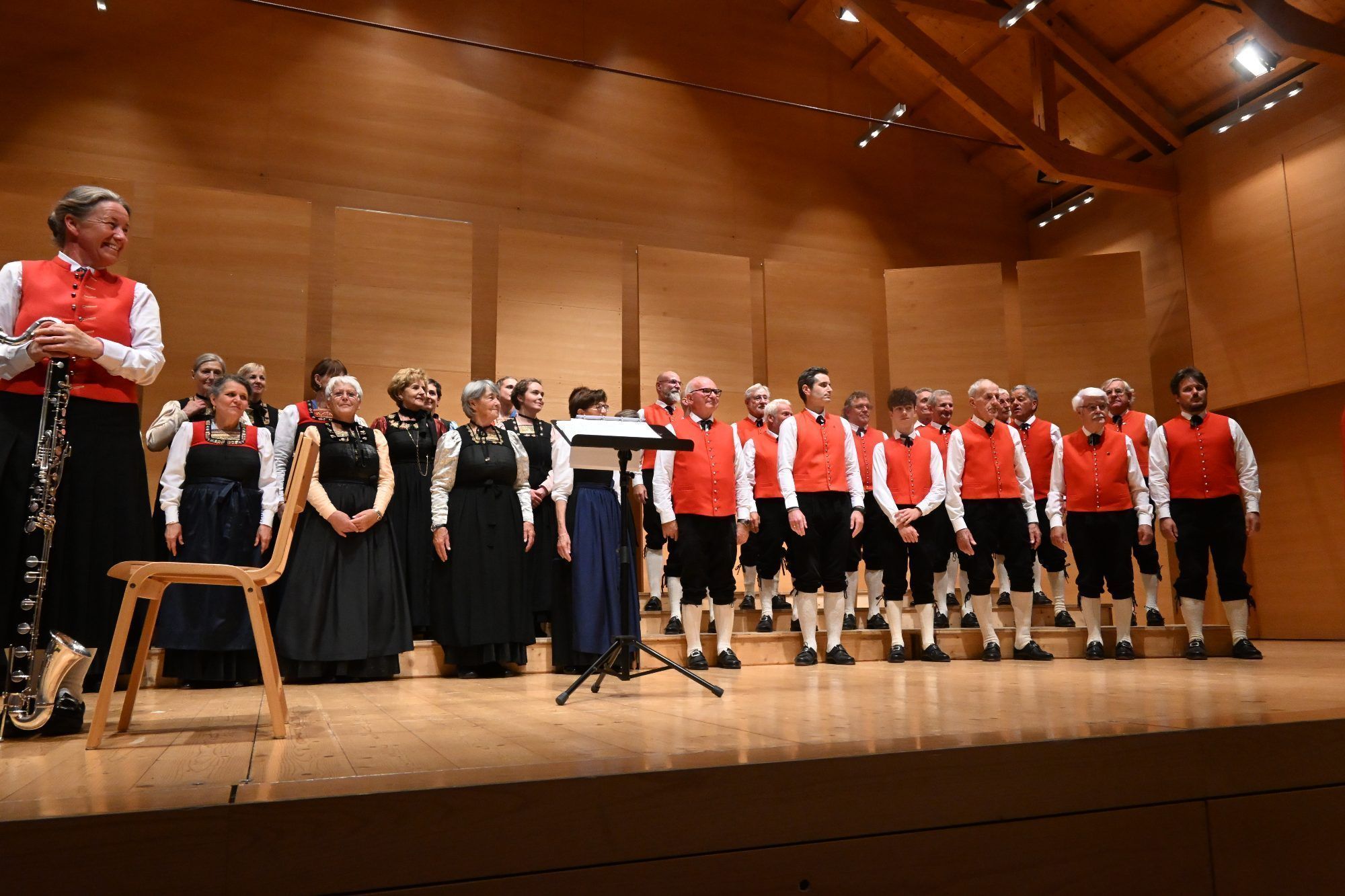 Wälder Chorgemeinschaft Egg in Tracht 