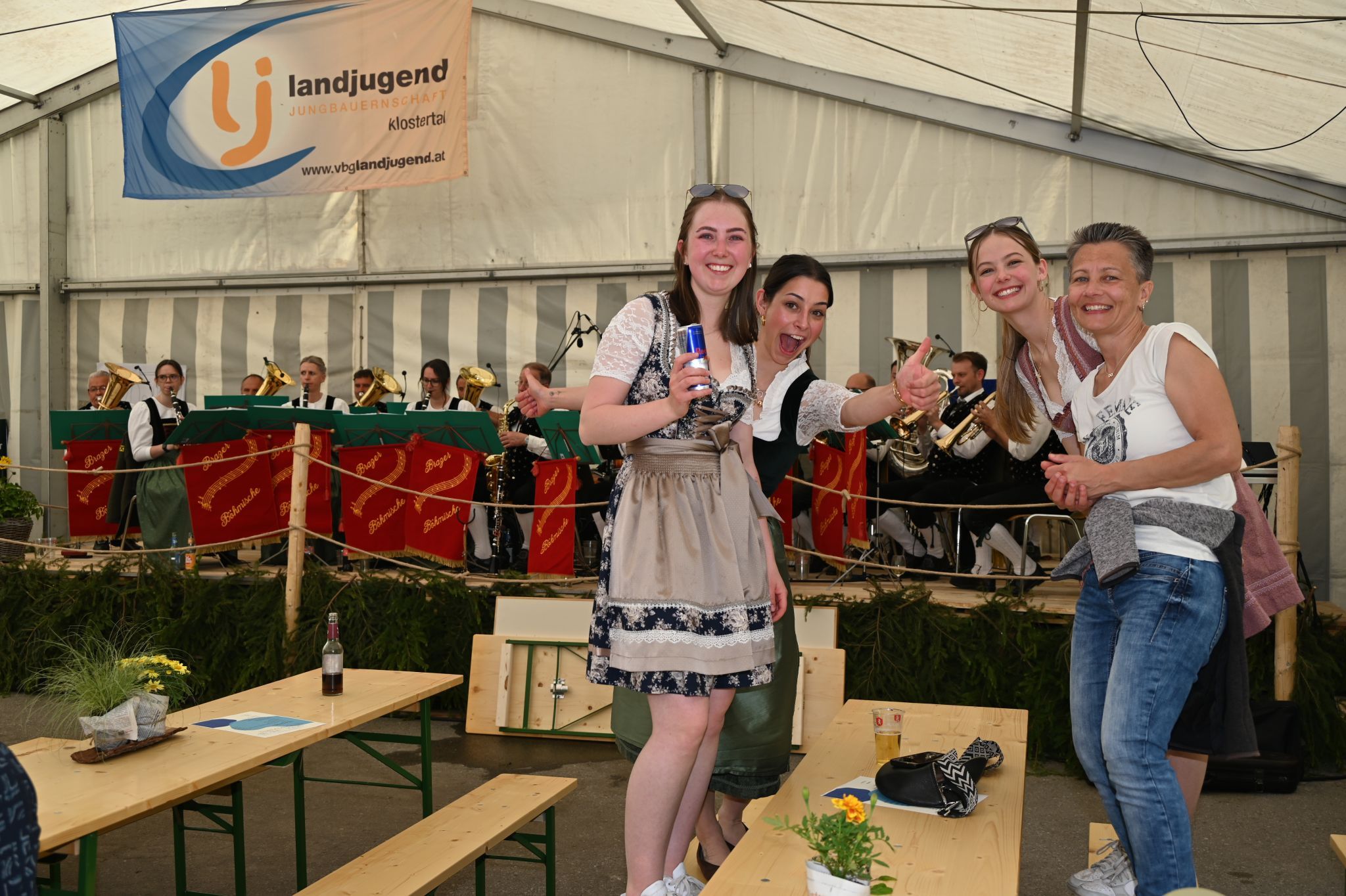 Tolle Stimmung beim Maibaumfest.