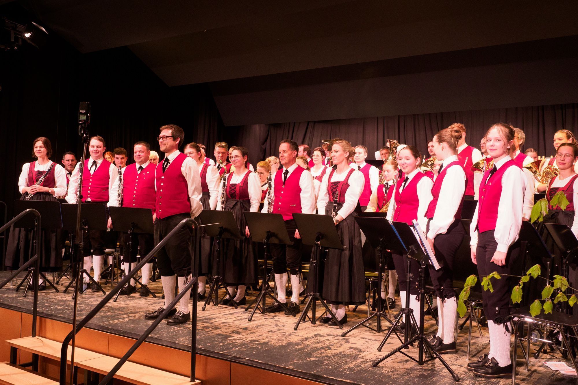 Applaus für die Musikantinnen und Musikanten