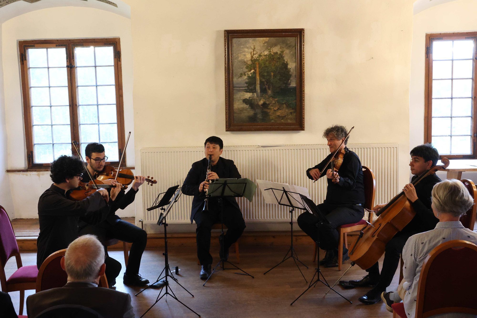 Bei Mozarts Quintett A-Dur KV 581 spielte auch Kenichi Kawabata mit.