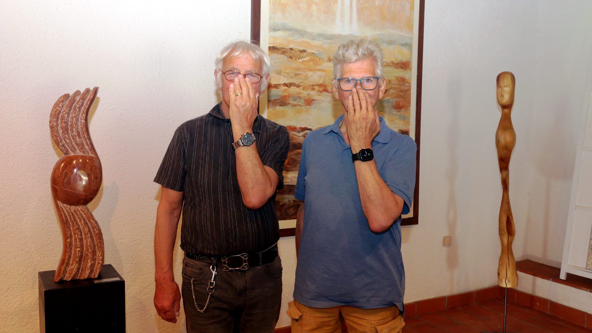 Matthias Masu Baumgartner und Stefan Kressers Ausstellung 