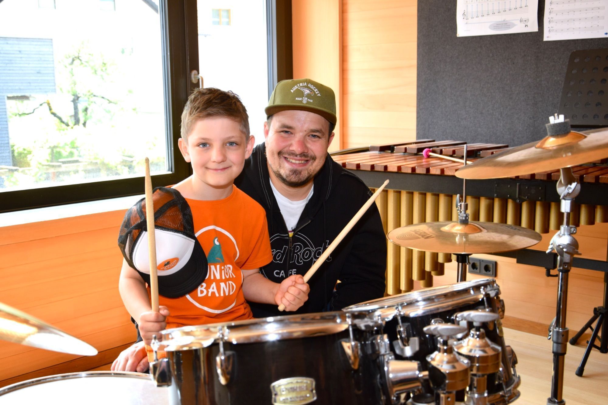 Martin Drissner mit Sohn Raphael Neubacher